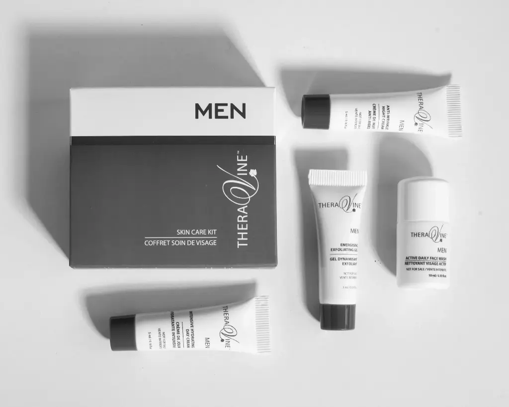 Theravine Mens Skincare Sample Kit