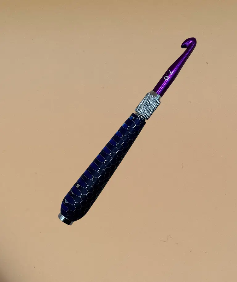 [CROC13-RBLH] Crochet Hook set in Blue Honeycomb (13cm)