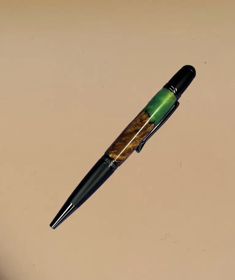 Ballpoint Pen in Maple & Resin