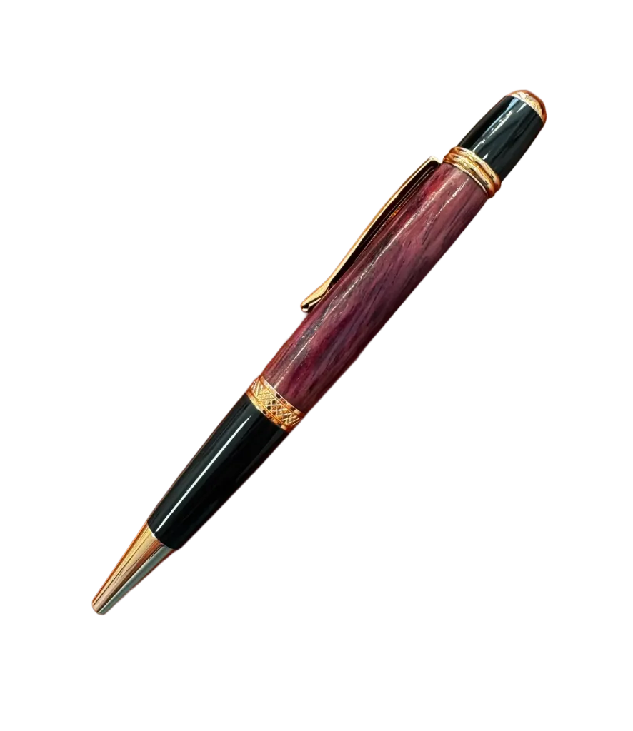Ballpoint Pen in Purpleheart