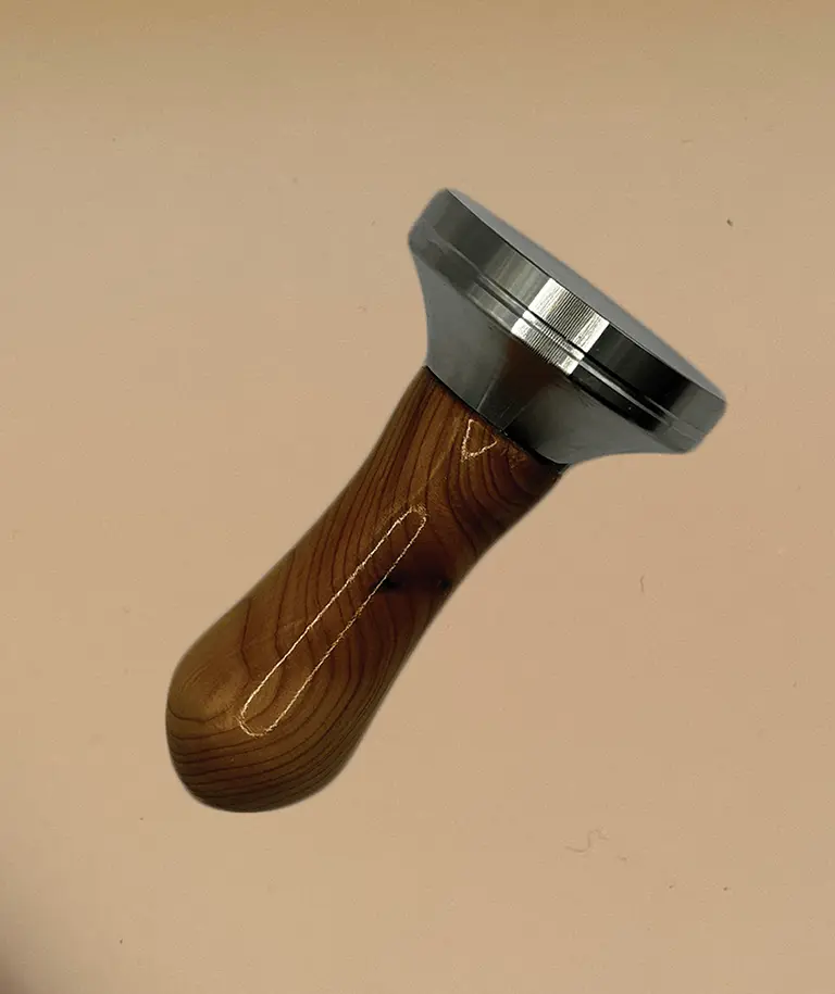 Coffee Tamper in Yew