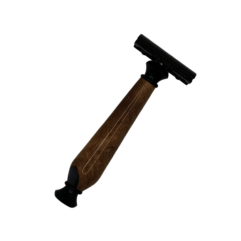Safety Razor in Red River Gum & Resin