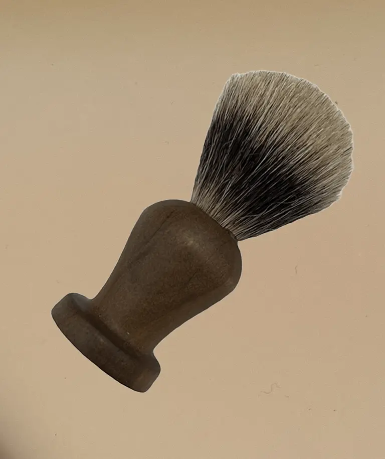 Shaving Brush in Puriri