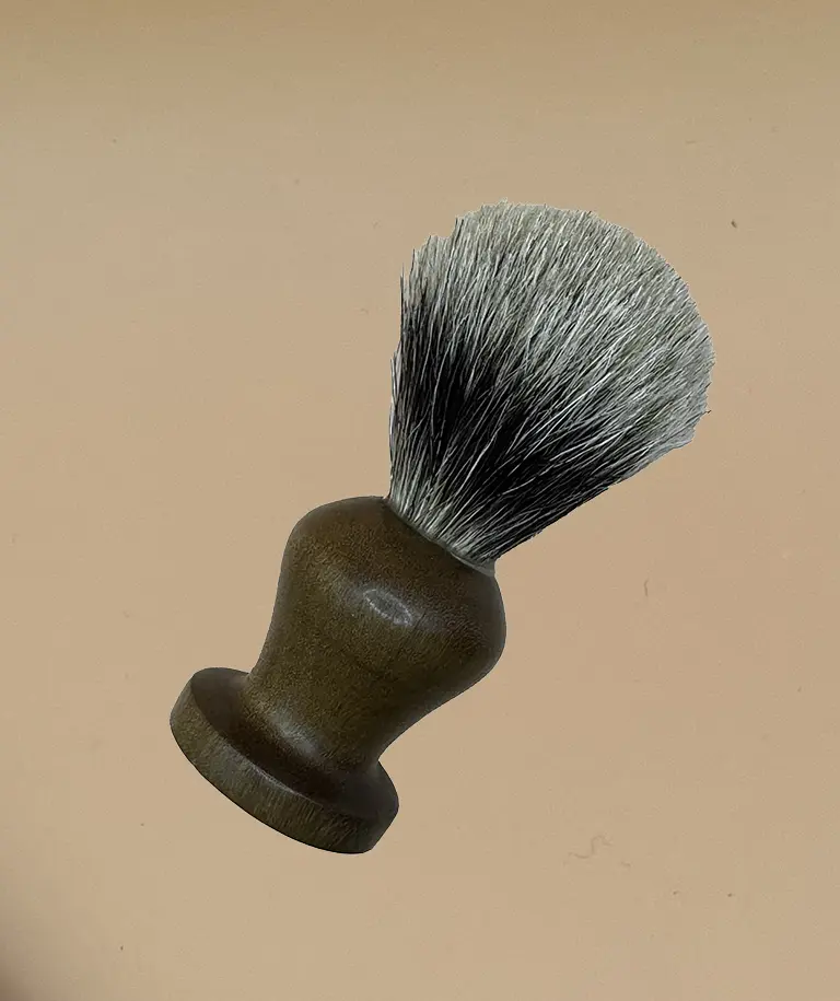 Shaving Brush in Swamp Kauri (Badger)