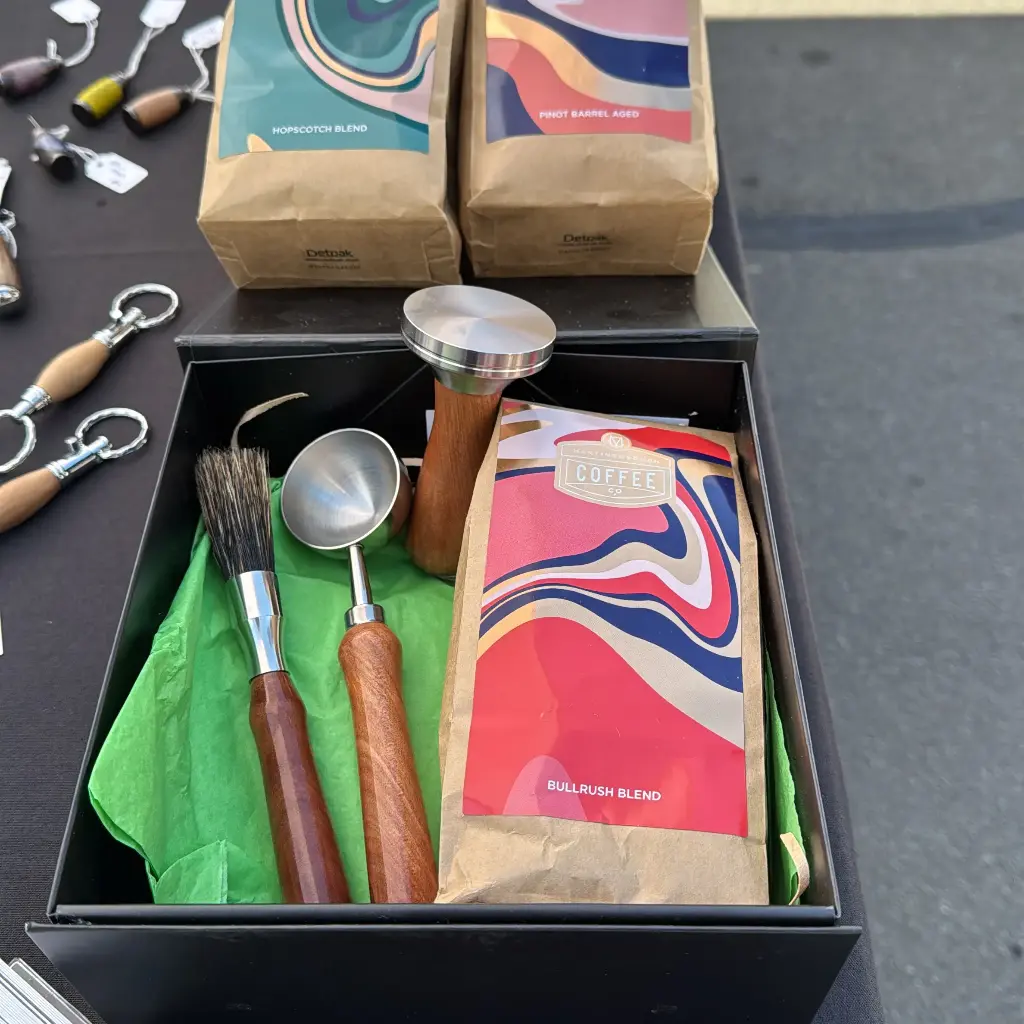Espresso Coffee Set in Puriri