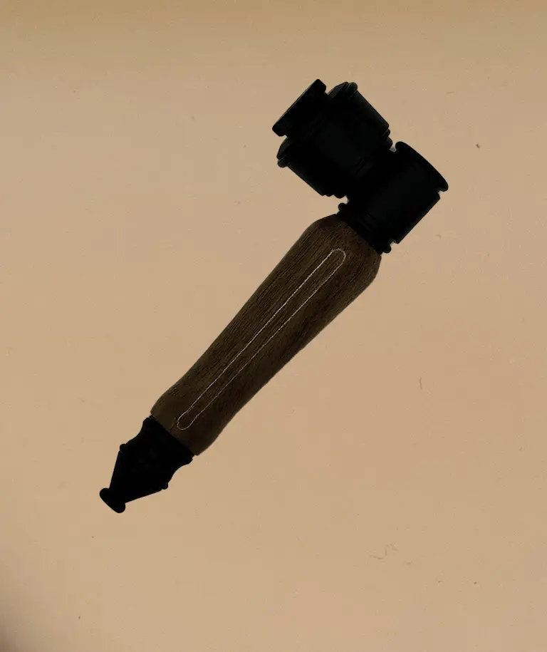 Mini Pipe in Puriri (Black)