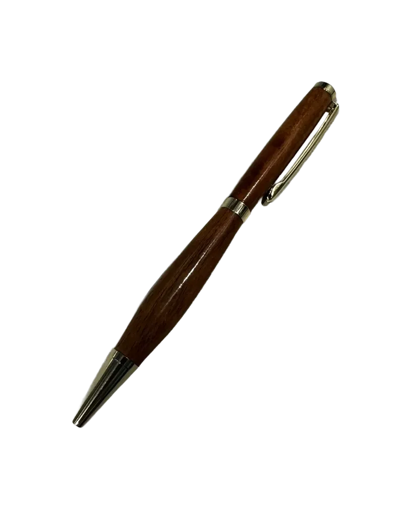Slimline Ballpoint in Black Totara