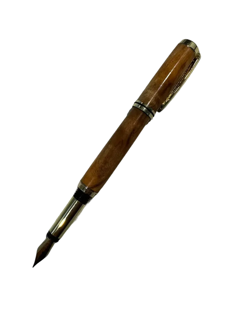 Fountain Pen in Silver Beech