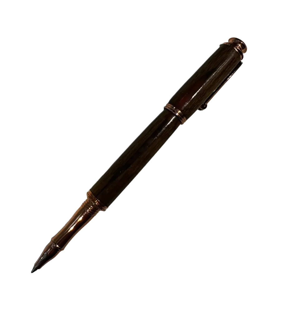 Rollerball in Black Totara & Resin