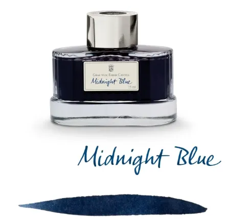 Midnight Blue Ink - Graf Von Faber Castell
