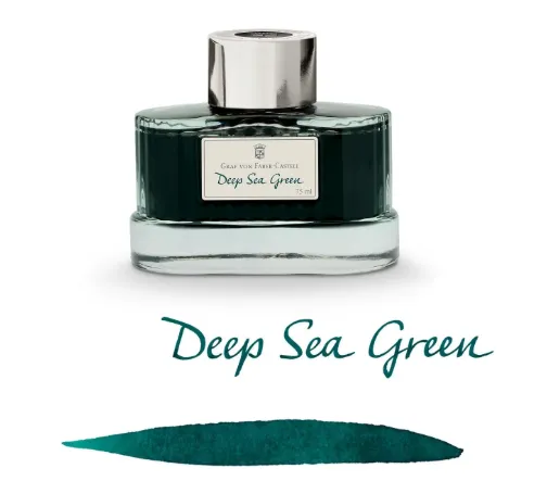 Deep Sea Green Ink - Graf Von Faber Castell