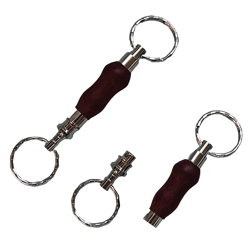 Detachable Keyring in Purpleheart