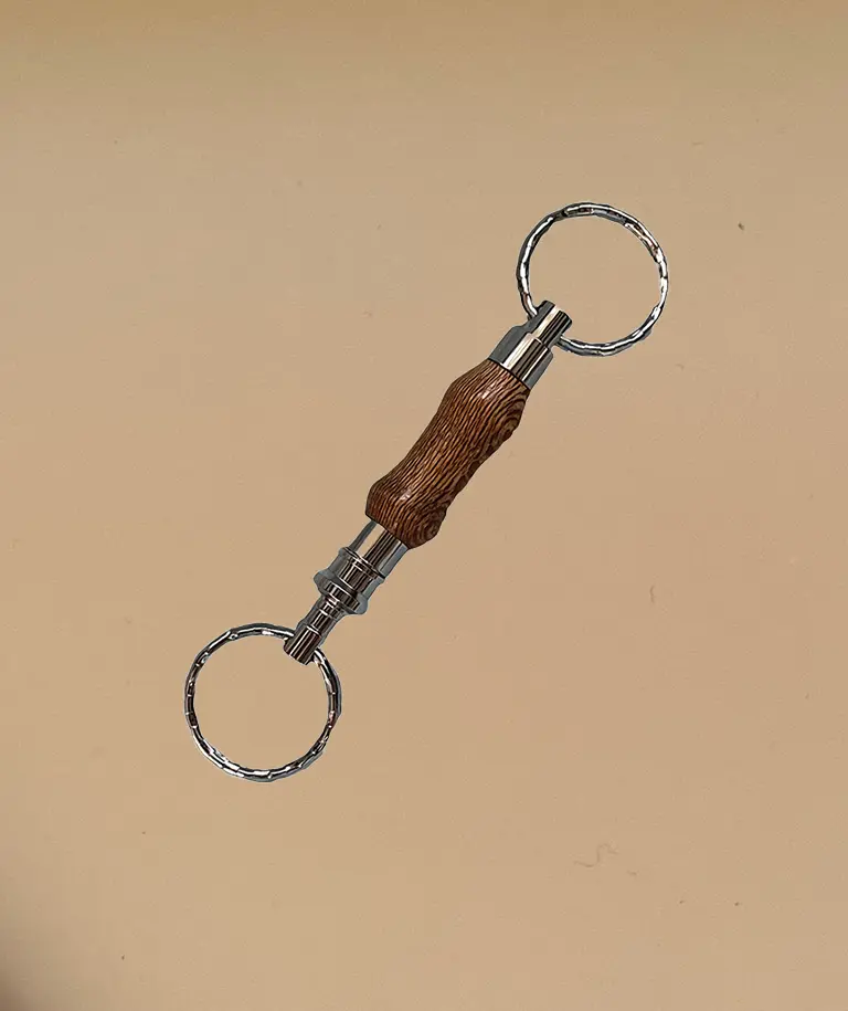 Detachable Keyring in Rewarewa