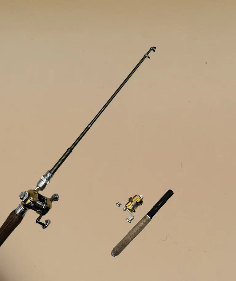 Fishing Rod in Silky Oak