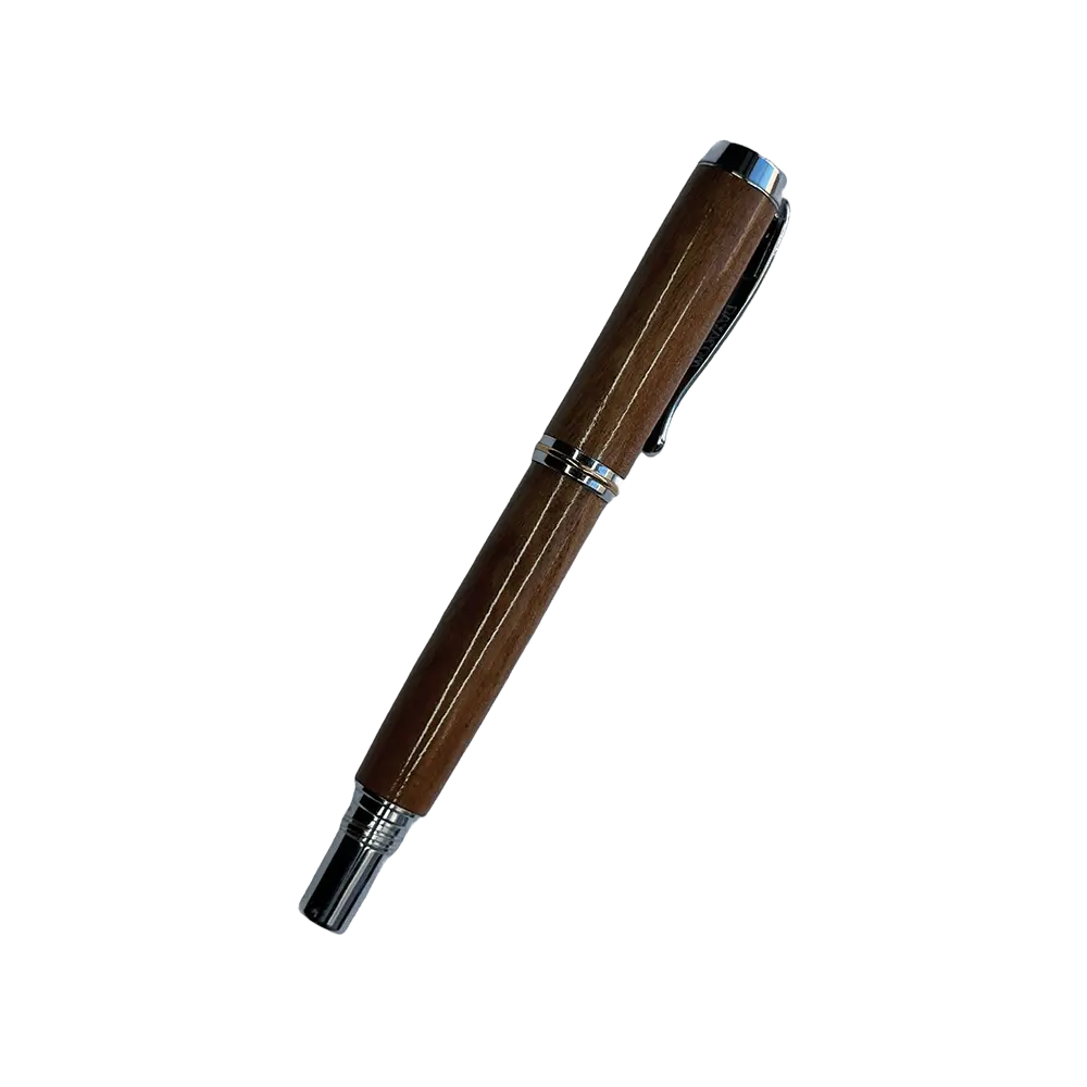 Fountain Pen in Puriri & Titanium
