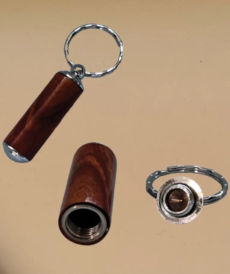 Hollow Keyring in Kauri