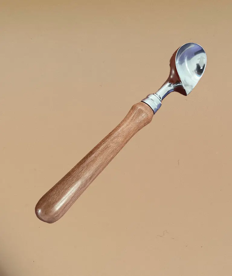 Ice Cream Scoop in Black Walnut