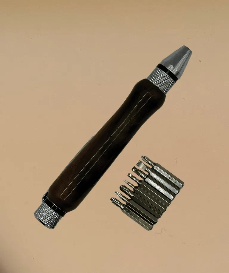 Screwdriver set in Blackwood