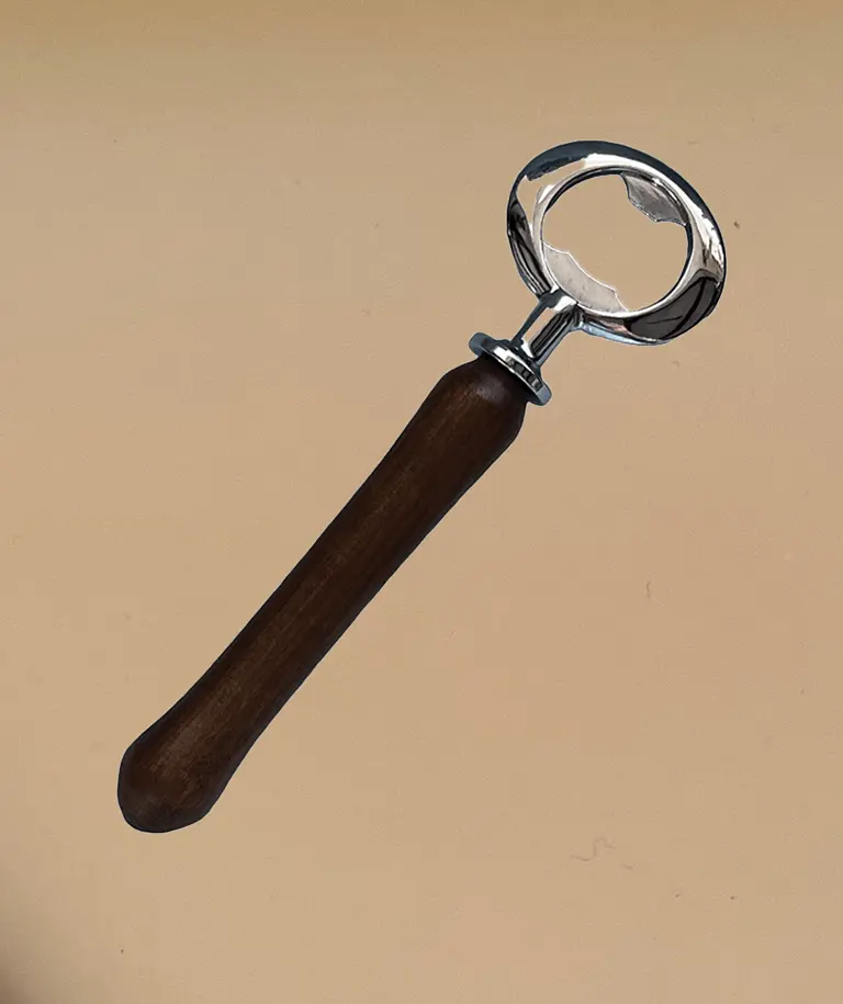 Bottle Opener in Walnut Burl