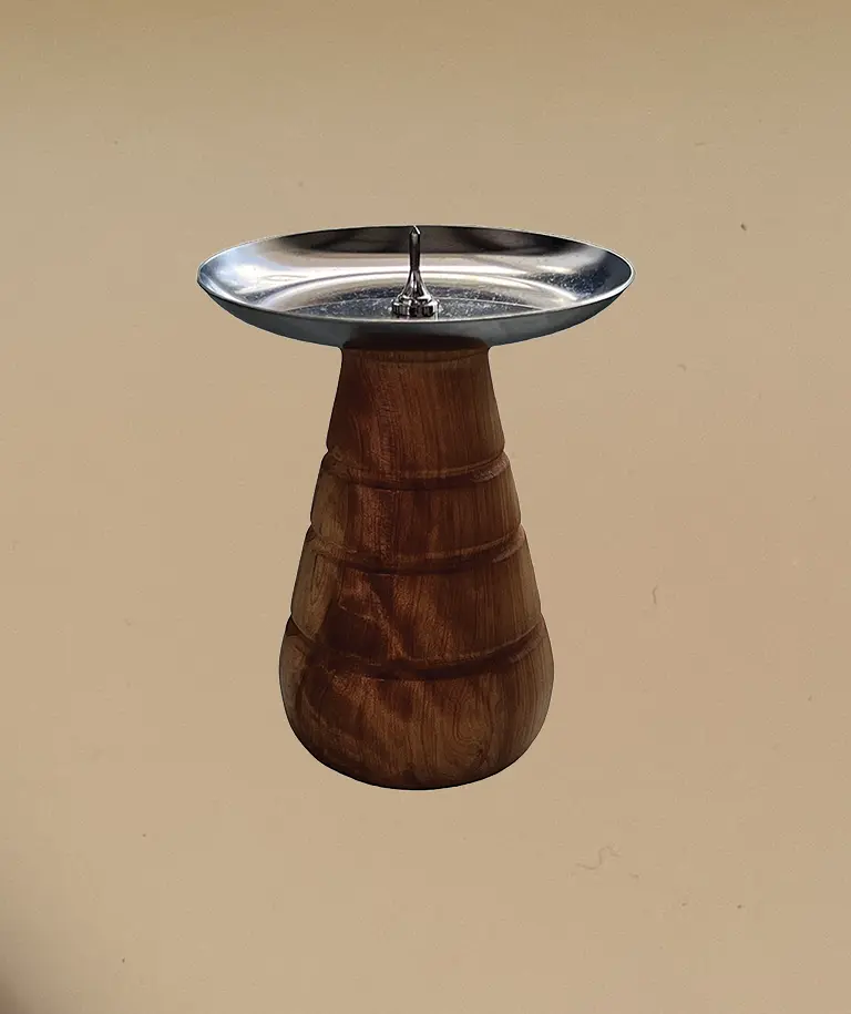 Candle Holder in Rimu