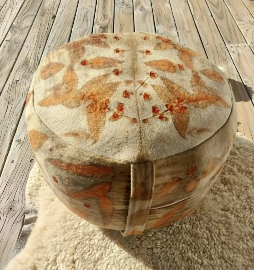 Woolen Zafu cushion
