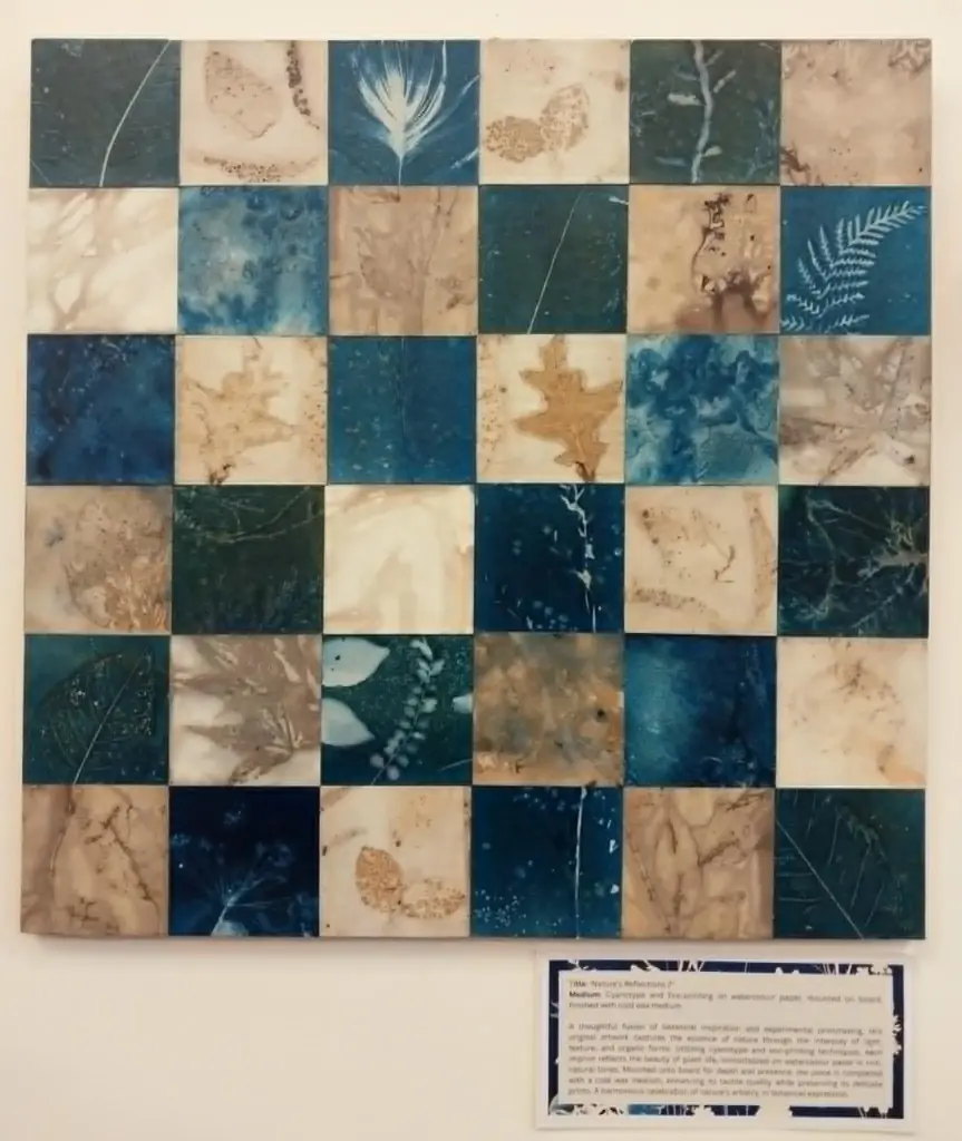 Nature's Reflections in Cyanotype & Eco-print